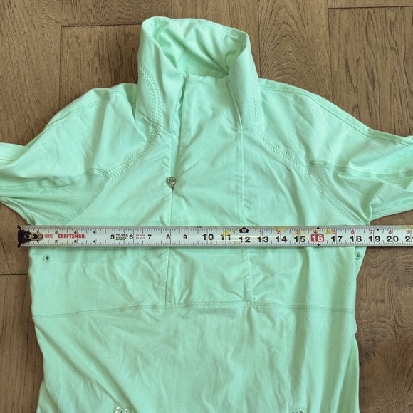 Lululemon Run: Reflect Pullover Mint Moment Size 12 - Picture 11 of 16